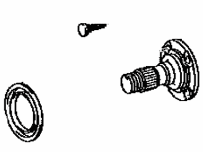 Toyota 36202-42020 Shaft Sub-Assembly, Tran