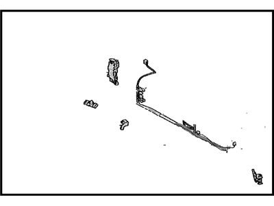 Toyota 82162-42D01 Wire, Floor, NO.2