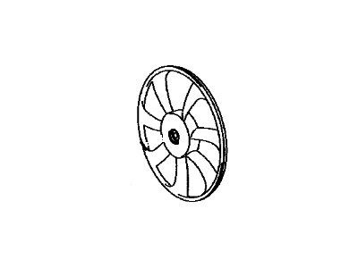 Toyota RAV4 Fan Blade - 16361-36150