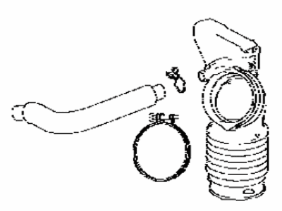 Toyota 17880-36090 Hose Assembly, Air Clean