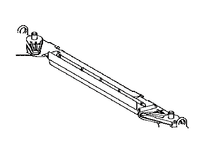 Toyota 16712-36080 Shroud, Fan, NO.2