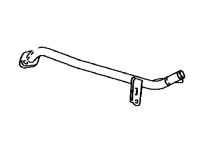 2015 Toyota RAV4 Coolant Reservoir Hose - 16268-0V090