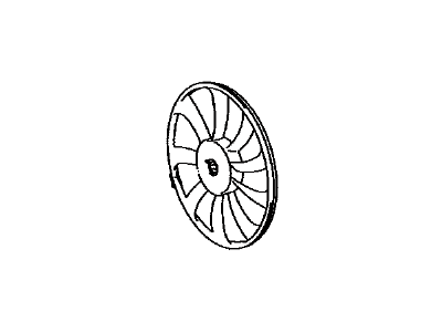 Toyota 16361-36140 Fan