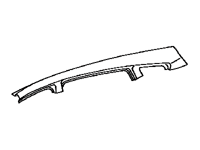 Toyota 61214-42030 Rail, Roof Side, Outer