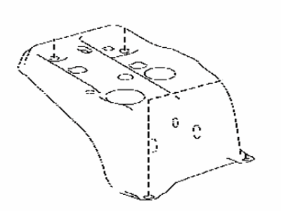 Toyota 74411-78020 Carrier, Battery, No