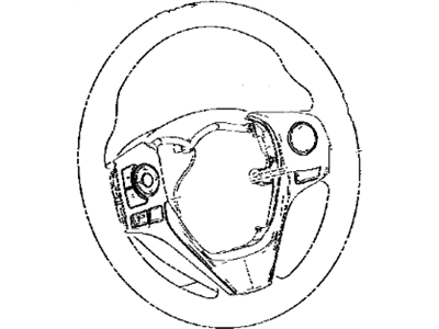 Toyota 84250-42160-C0 Switch Assembly, Steering