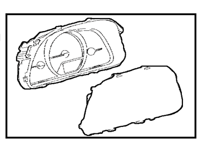 Toyota 83800-42E80 Meter Assembly, Combination