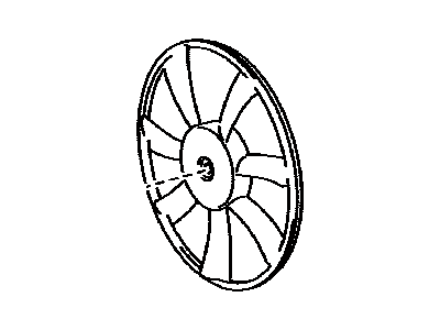 Toyota 16361-36090 Fan