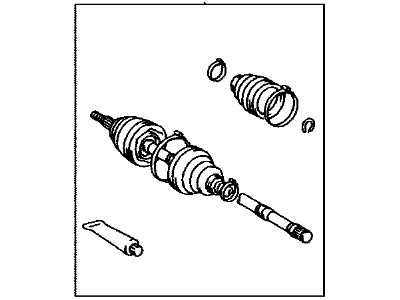 2014 Toyota RAV4 Axle Shaft - 43470-80340