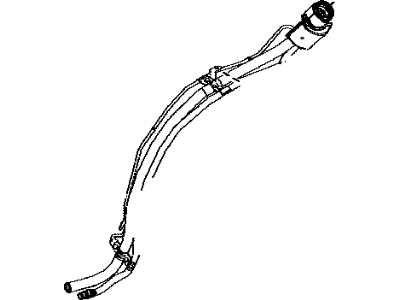 Toyota 77201-42190 Pipe Sub-Assembly, Fuel