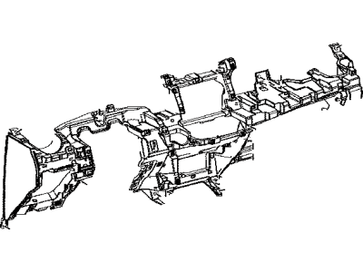 Toyota 55312-42010-E1 Panel, Instrument, Lower