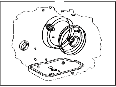 2011 Toyota Venza Automatic Transmission Overhaul Kit - 04351-73010