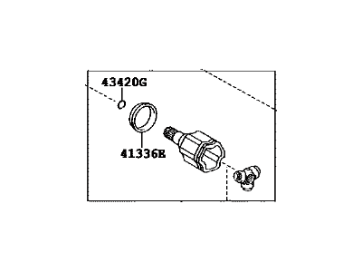 2017 Toyota RAV4 CV Joint - 43040-28040