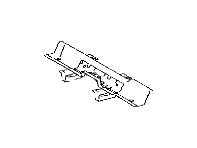 Toyota 57605-78020 Member Sub-Assembly, Rear