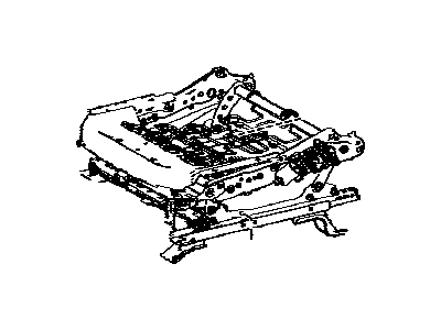 Toyota 71620-42060 Spring Assembly, Front Seat