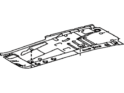 2014 Toyota RAV4 Floor Pan - 58111-42201