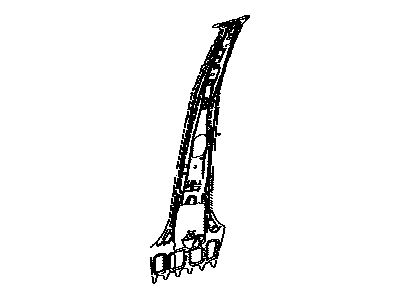 Toyota 61035-0R010 Pillar Sub-Assembly, NO.