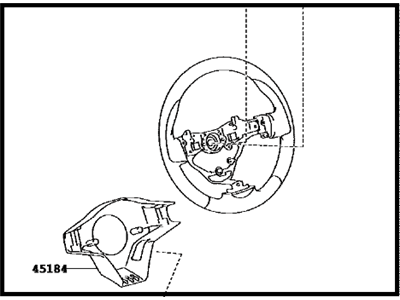 Toyota 45100-42300-C0 Wheel Assembly, Steering