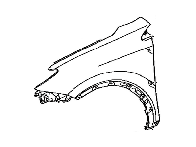 Toyota RAV4 Fender - 53802-42200