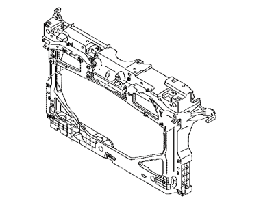 2018 Toyota Yaris iA Radiator Support - 53201-WB001