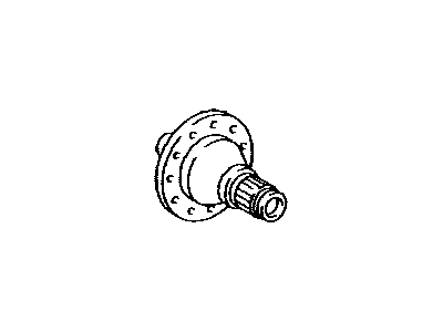 Toyota 41319-45010 Case, Transfer Ring Gear Mounting