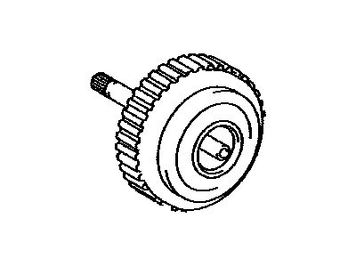 Toyota 35708-33010 Shaft Sub-Assy, Intermediate