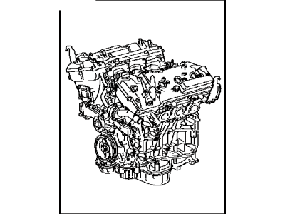 Toyota 19000-31A00 Engine Assembly, Partial