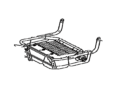 Toyota 71660-0E040 Spring Assembly, Rear Seat