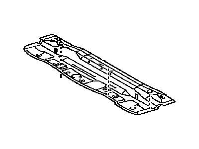 2011 Toyota Highlander Floor Pan - 58212-0E041