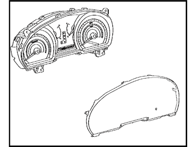 Toyota 83800-0E310 Meter Assembly, Combination