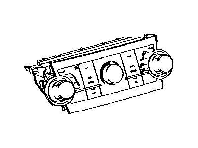 Toyota 55900-0E120 Control Assembly, Air Co