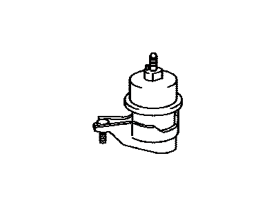 Toyota 12372-0P030 INSULATOR, Engine Mounting