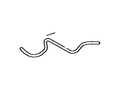 Toyota 90068-33086 Hose, Rear Washer