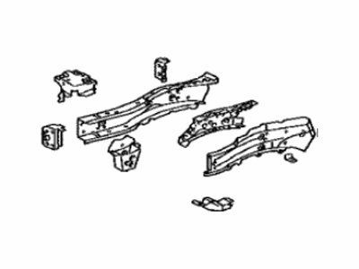 Toyota 57028-0E904 Member Sub-Assembly, Front