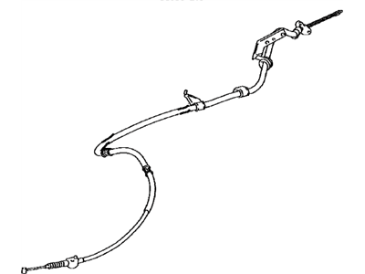 2012 Toyota Highlander Parking Brake Cable - 46420-0E050