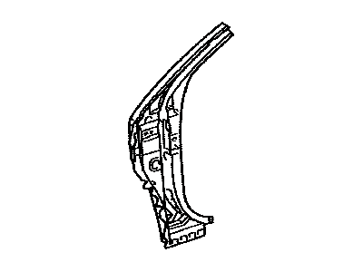 Toyota 61108-0E903 Reinforcement Sub-Assembly,Front