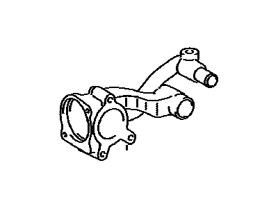 2018 Toyota RAV4 Thermostat Housing - 16032-0V050