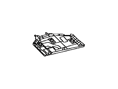 Toyota 55607-0E060 Cover Sub-Assembly, Inst