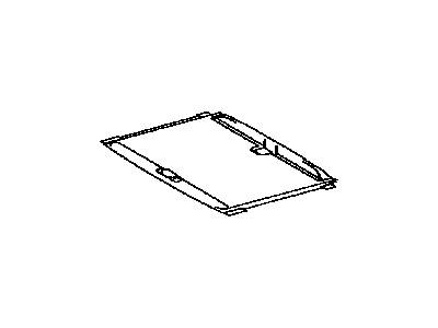 Toyota 63306-0E050-E0 Trim Sub-Assembly, SUNSHADE