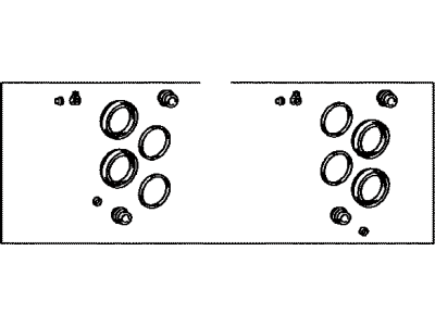 Toyota 04478-0E030 Cylinder Kit, Front Dis