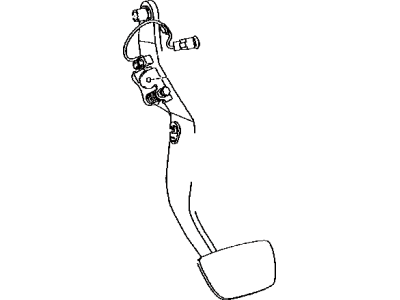 Toyota 47106-0E020 Pedal Sub-Assembly, BRAK