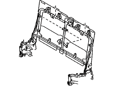 Toyota 79203-0E020 Frame Sub-Assembly, NO.2