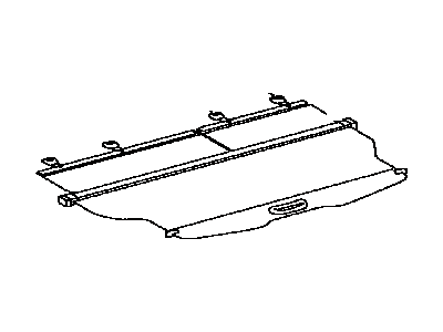 Toyota 64910-48070-E0 Cover Assembly, TONNEAU