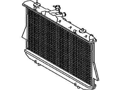 2013 Toyota Highlander Radiator - 16041-0V050