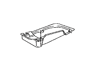 Toyota 58723-0E040 Protector, Luggage Compartment Side Cover