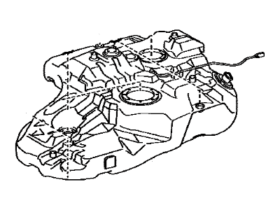 2013 Toyota Highlander Fuel Tank - 77001-0E051