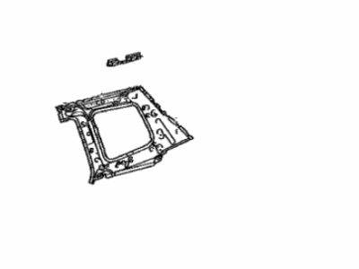 Toyota 61606-0E020 Panel Sub-Assembly, QUAR