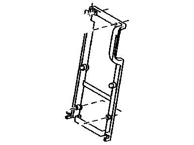 Toyota 71758-0E020-E0 Cover, Rear Seat Back