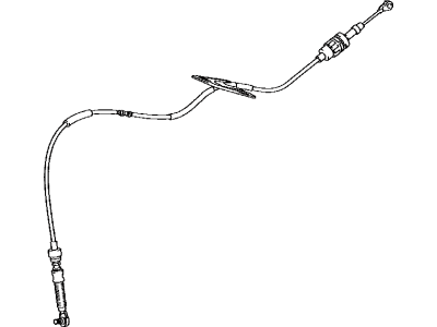 Toyota 33820-0E050 Cable Assembly, TRANSMIS