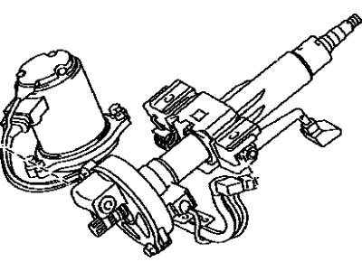 Toyota 45250-48181 Column Assembly, Electrical